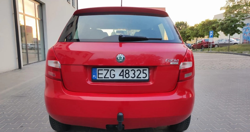 Skoda Fabia cena 13900 przebieg: 154623, rok produkcji 2009 z Otmuchów małe 79